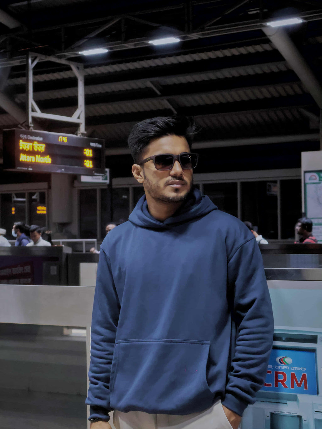 Oversized Midnight Marine