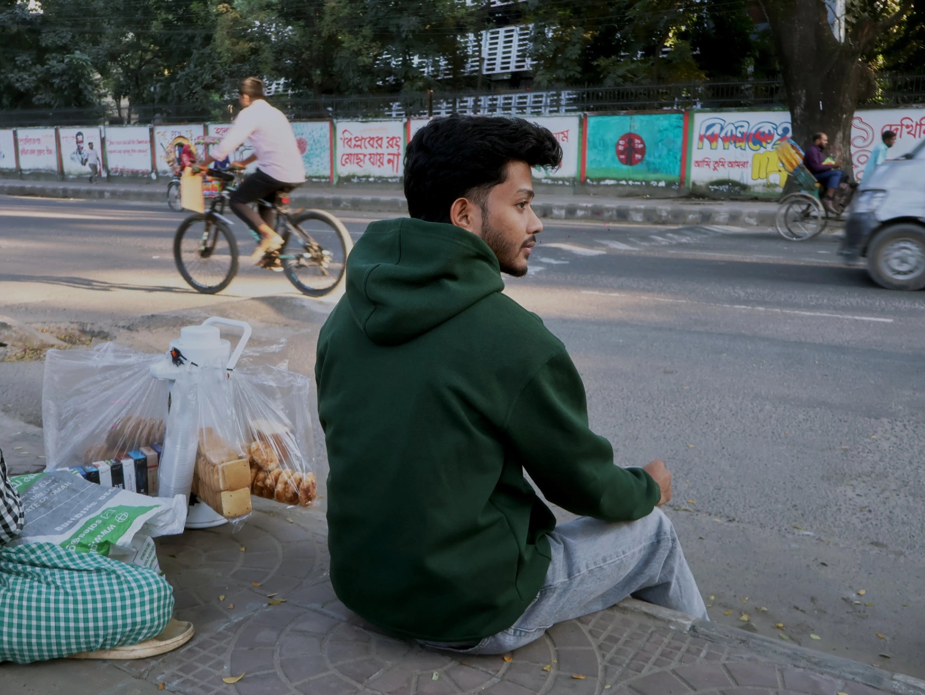 Oversized Forest Green