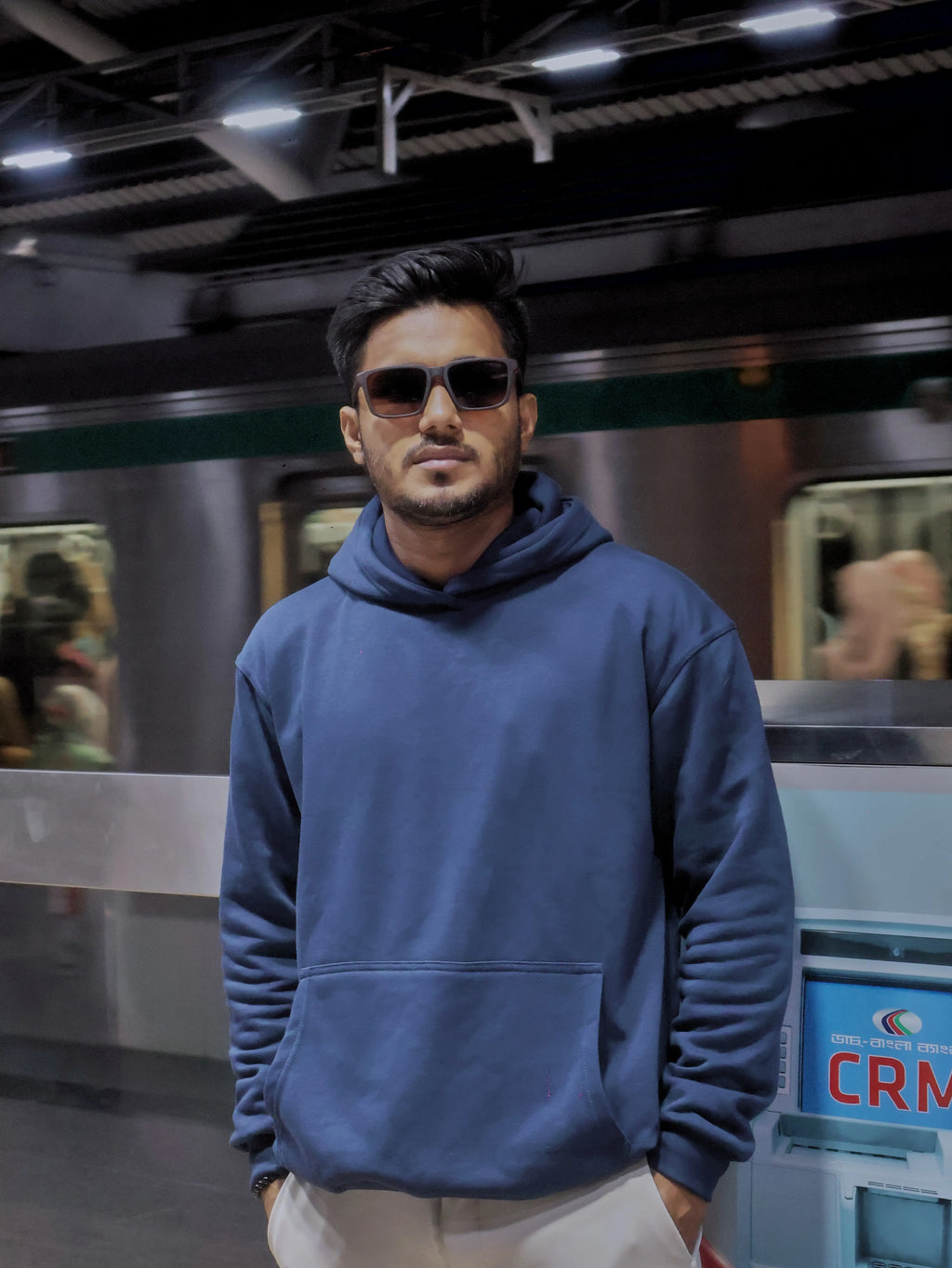 Oversized Midnight Marine